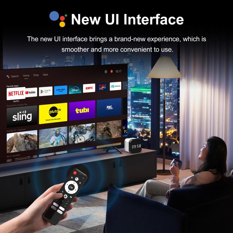 H96Max 8K UHD Android 14 Smart TV Box with Remote Control, Allwinner H728 Octa-Core, 2GB+16GB, 4GB+128GB