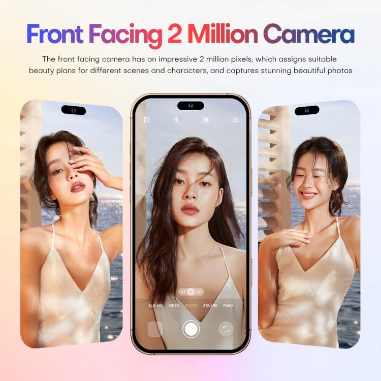 A88 / i16 Pro Max, 2GB+16GB, 6.6 inch Android 8.1 MTK6580A Quad Core, OTG, Network: 3G, Dual SIM, EU Plug, US Plug, UK Plug, AU Plug