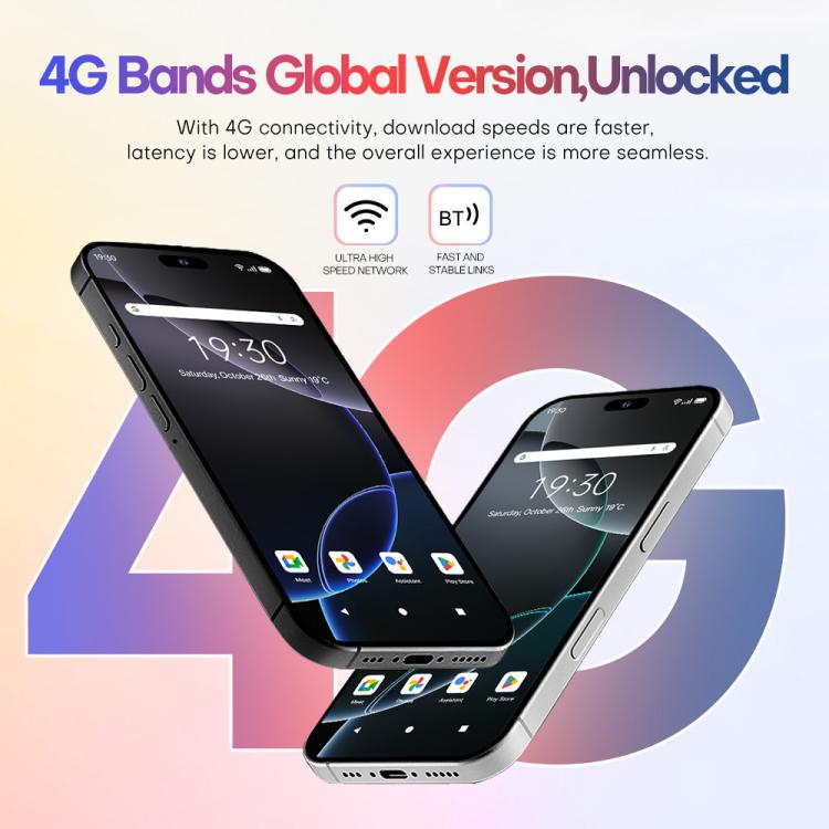 A88A / i16 Pro Max, 6GB+64GB, 6.6 inch Android 12 MTK6762 Helio G25 Octa Core, NFC, OTG, Network: 4G, Dual SIM, EU Plug, US Plug, UK Plug, AU Plug