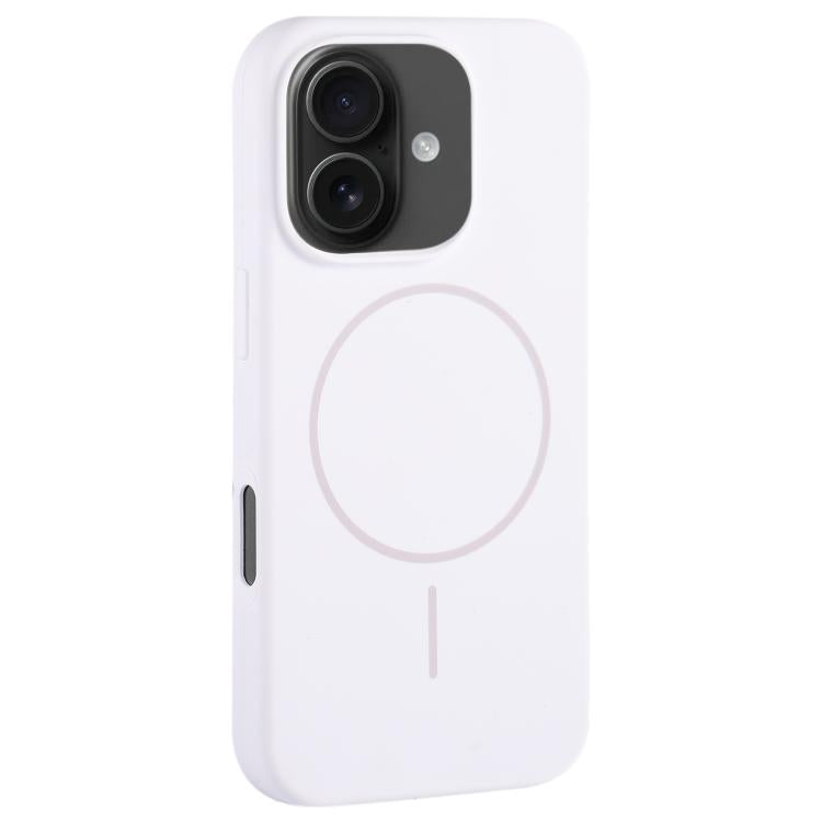 Large Hole Camera MagSafe Liquid Silicone Full Coverage Phone Case, For iPhone 16 Plus, For iPhone 16