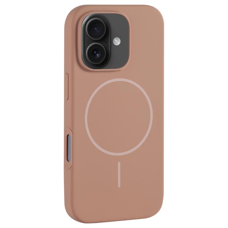 Large Hole Camera MagSafe Liquid Silicone Full Coverage Phone Case, For iPhone 16 Plus, For iPhone 16