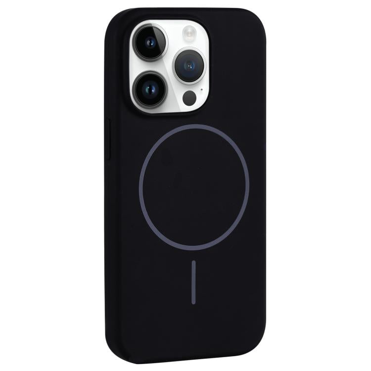 Large Hole Camera MagSafe Liquid Silicone Full Coverage Phone Case, For iPhone 14 Pro, For iPhone 14 Pro Max