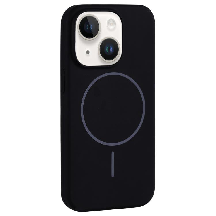 Large Hole Camera MagSafe Liquid Silicone Full Coverage Phone Case, For iPhone 13, For iPhone 12