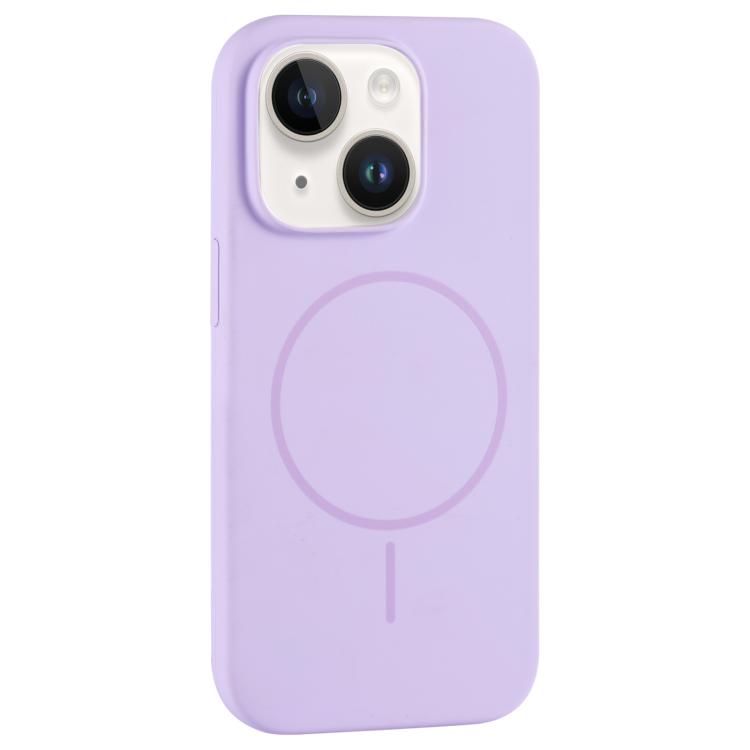 Large Hole Camera MagSafe Liquid Silicone Full Coverage Phone Case, For iPhone 13, For iPhone 12