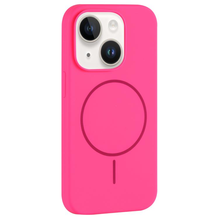 Large Hole Camera MagSafe Liquid Silicone Full Coverage Phone Case, For iPhone 13, For iPhone 12