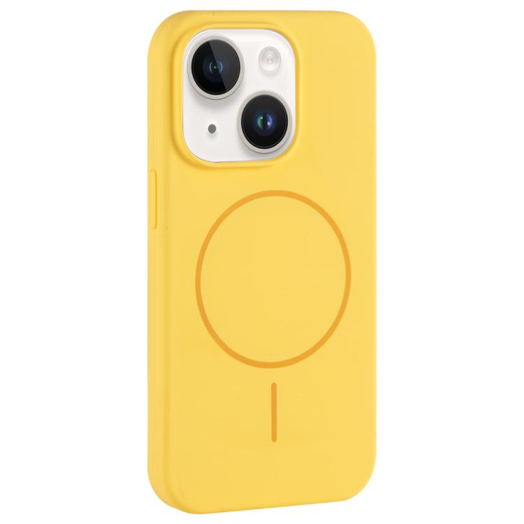 Large Hole Camera MagSafe Liquid Silicone Full Coverage Phone Case, For iPhone 13, For iPhone 12