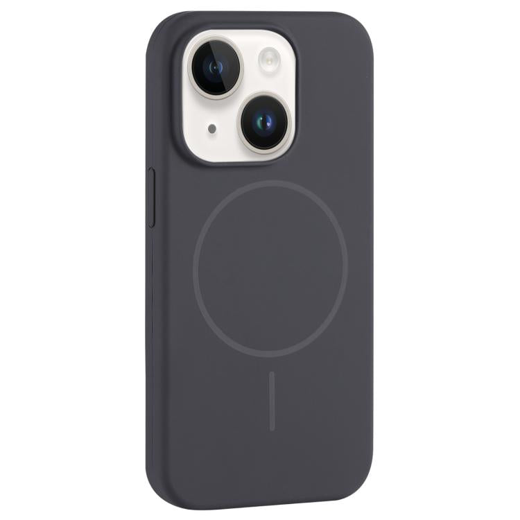 Large Hole Camera MagSafe Liquid Silicone Full Coverage Phone Case, For iPhone 13, For iPhone 12