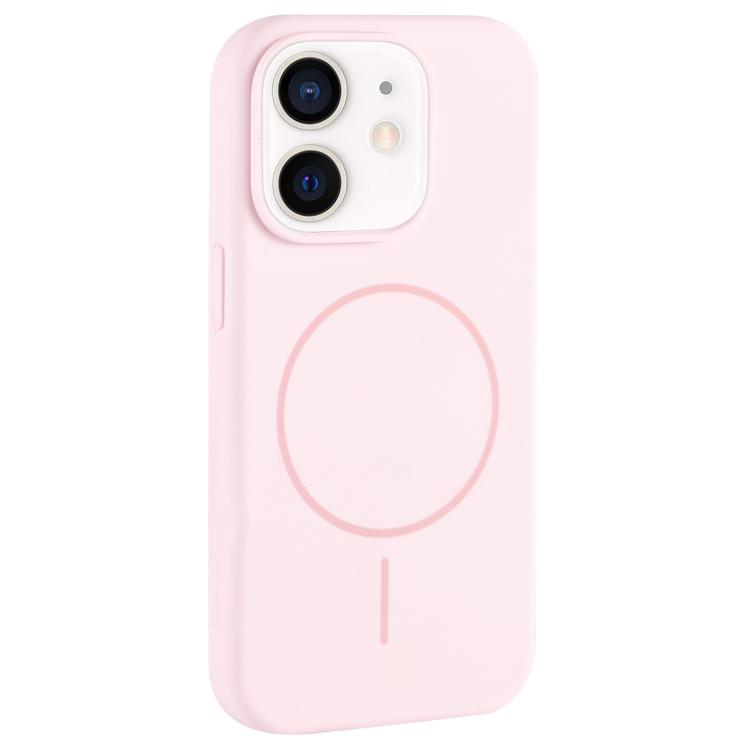 Large Hole Camera MagSafe Liquid Silicone Full Coverage Phone Case, For iPhone 13, For iPhone 12