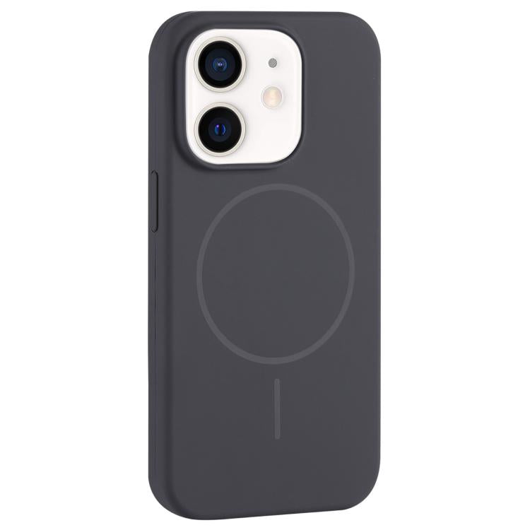 Large Hole Camera MagSafe Liquid Silicone Full Coverage Phone Case, For iPhone 13, For iPhone 12