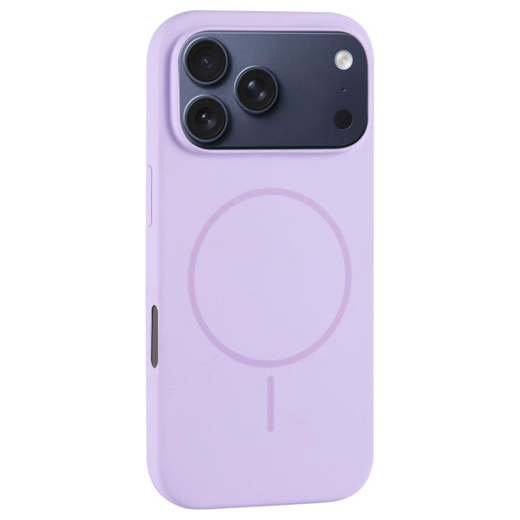 Large Hole Camera MagSafe Liquid Silicone Full Coverage Phone Case, For iPhone 17 Pro Max, For iPhone 17 Pro