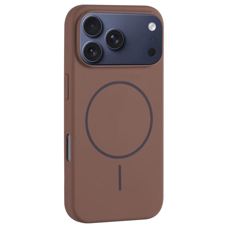 Large Hole Camera MagSafe Liquid Silicone Full Coverage Phone Case, For iPhone 17 Pro Max, For iPhone 17 Pro