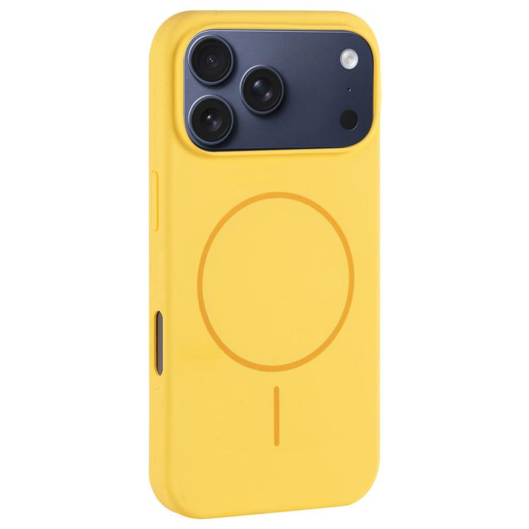 Large Hole Camera MagSafe Liquid Silicone Full Coverage Phone Case, For iPhone 17 Pro Max, For iPhone 17 Pro