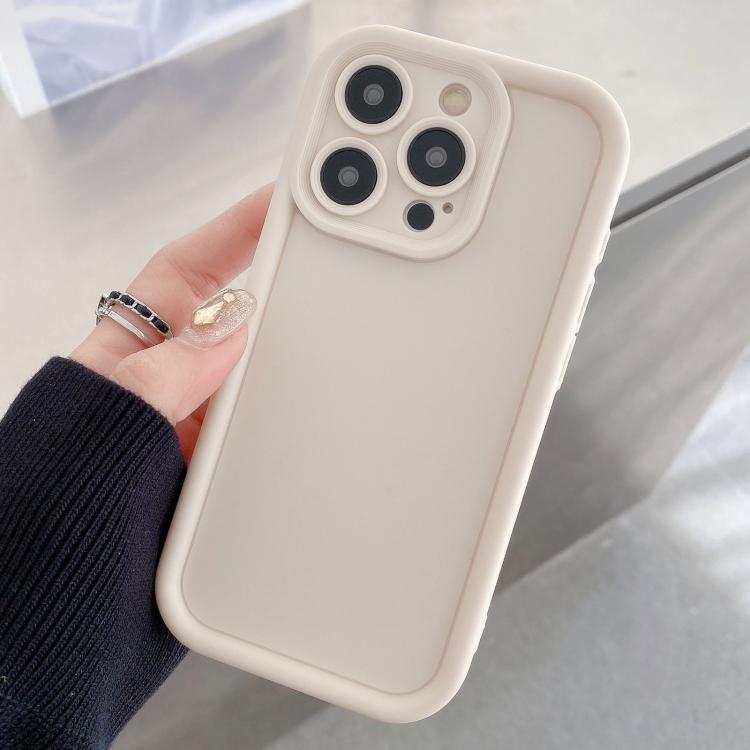 Shockproof Frame Frosted Precise Hole TPU Phone Case, For iPhone 15 Pro Max, For iPhone 15 Pro, For iPhone 15 Plus