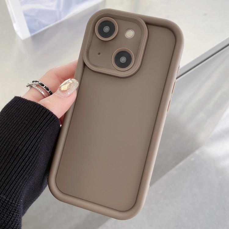 Shockproof Frame Frosted Precise Hole TPU Phone Case, For iPhone 15, For iPhone 14 Plus, For iPhone 14