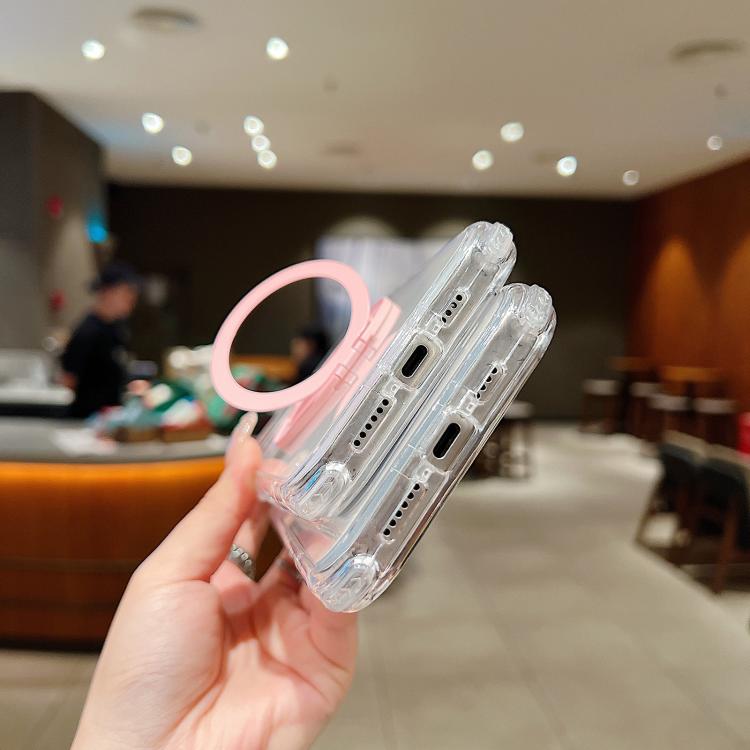 Dreamland Transparent MagSafe Holder Phone Case, For iPhone 16 Pro Max, For iPhone 16 Pro, For iPhone 16 Plus