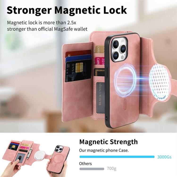 Ring Zipper Wallet RFID Blocking MagSafe Leather Phone Case, For iPhone 13, For iPhone 12 / 12 Pro, For iPhone 12 Pro Max