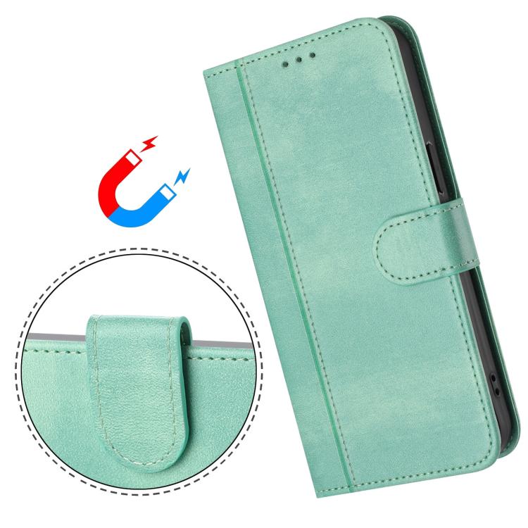 Line Splicing Buckle Retro Leather Phone Case, For iPhone 17e / 16e, For iPhone 17 Pro Max, For iPhone 17 Pro