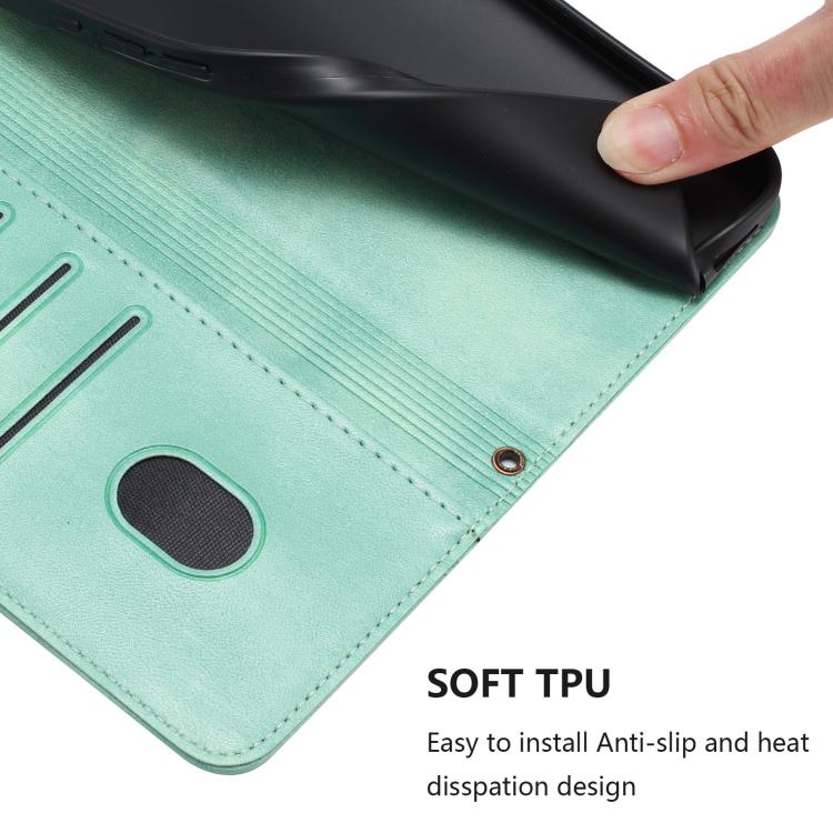 Line Splicing Buckle Retro Leather Phone Case, For iPhone 17e / 16e, For iPhone 17 Pro Max, For iPhone 17 Pro