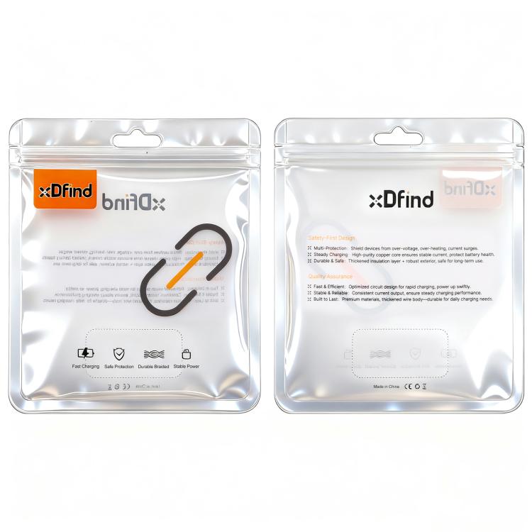 xDfind USB-A Port Smart Watch Clip Charger with Data Transmission, Length: 1m, For Garmin Forerunner 645 / 35 / S20 / Lily 2