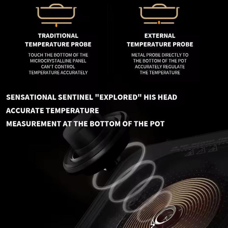 Original Xiaomi Mijia Smart Ultra-thin Induction Cooker 2100W Home Induction Cooker, Mijia Ultra-thin Induction Cooker