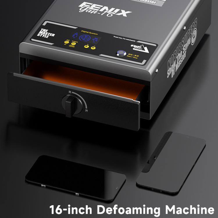 Mechanic Gan-16 Fenix 16-inch Bubble Removal Machine, US Plug, EU Plug