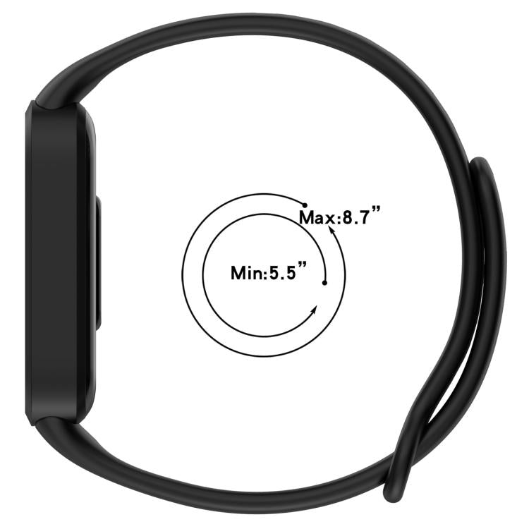 xDfind Soft Silicone Integrated Watch Band, For Redmi Band 2 / Xiaomi Smart Band 8 Active
