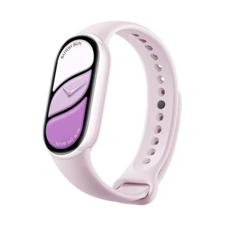 xDfind Metal Buckle Solid Color Silicone Watch Band, For Xiaomi Smart Band 10 / 9 / 8