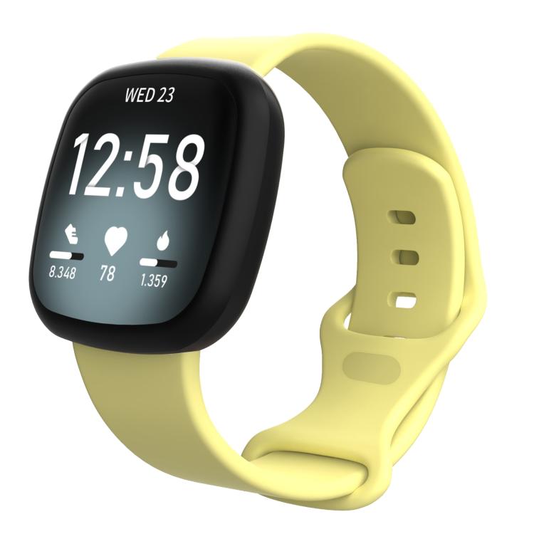 For Fitbit Versa 4 / Versa 3 / Sense2 / Sense xDfind Silicone Watch Band, L