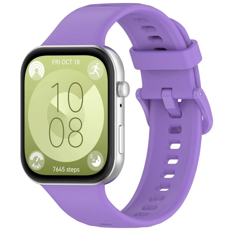 xDfind Colorful Buckle Silicone Sports Watch Band, For Huawei Watch Fit 4 Pro / 4 / 3