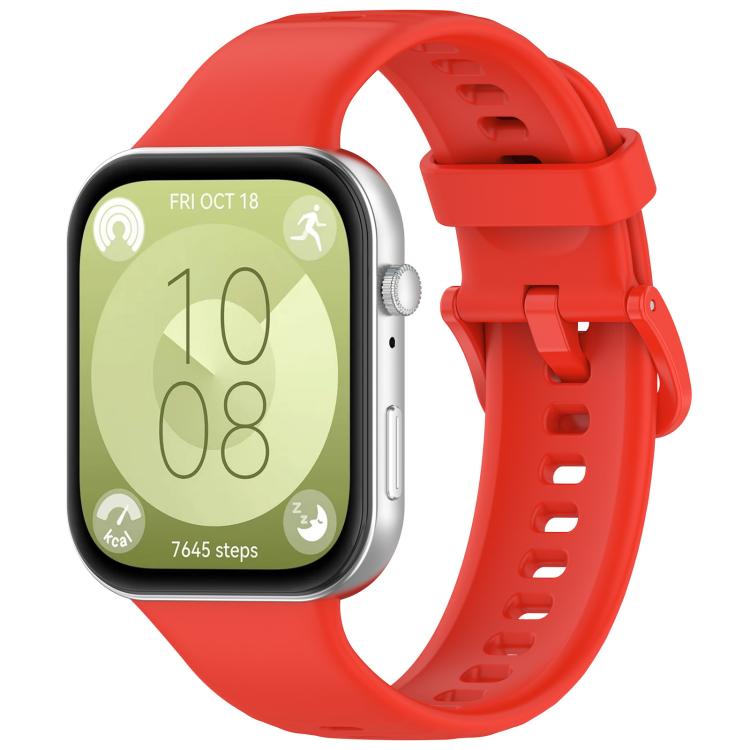xDfind Colorful Buckle Silicone Sports Watch Band, For Huawei Watch Fit 4 Pro / 4 / 3