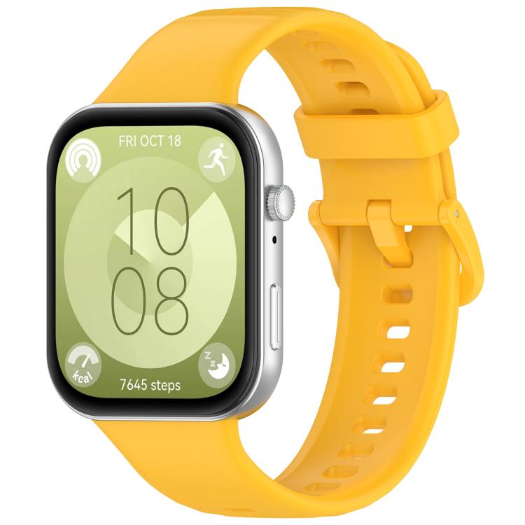 xDfind Colorful Buckle Silicone Sports Watch Band, For Huawei Watch Fit 4 Pro / 4 / 3