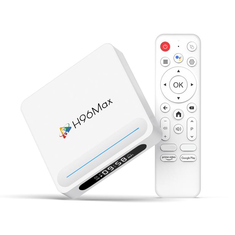 H96 Max H618 Plus Android 14.0 Smart TV Box, Allwinner H618 Quad-core ARM Cortex-A53, 2GB+16GB, 4GB+32GB, 4GB+64GB