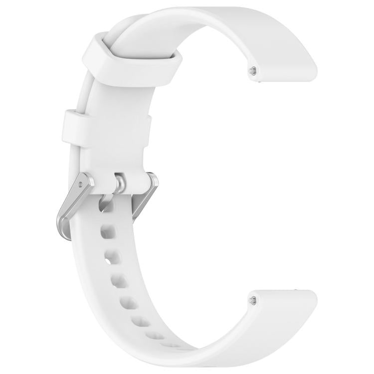 xDfind Quick Release Silver Buckle Silicone Watch Band Wristband, For Garmin Lily 2