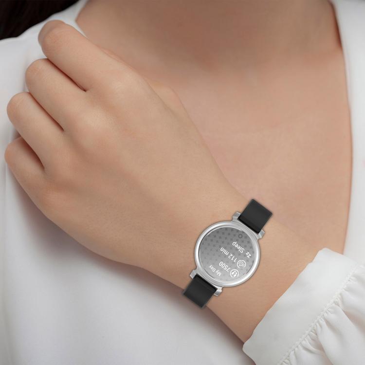 xDfind Quick Release Silver Buckle Silicone Watch Band Wristband, For Garmin Lily 2