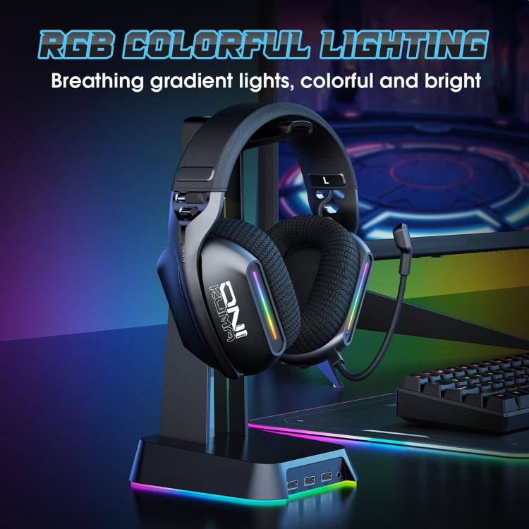 ONIKUMA GT808 Tri-mode Bluetooth 2.4G Wired E-sports Game Headset, GT808