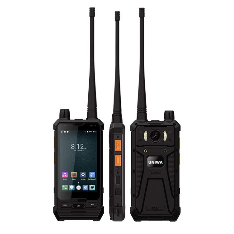 UNIWA P2 Plus UHF Walkie-Talkie Rugged Phone, 3GB+32GB, 4.0 inch Android 9.0 Mediatek MT6762 Octa Core, Network: 4G, NFC, EU Plug, US Plug, UK Plug, AU Plug