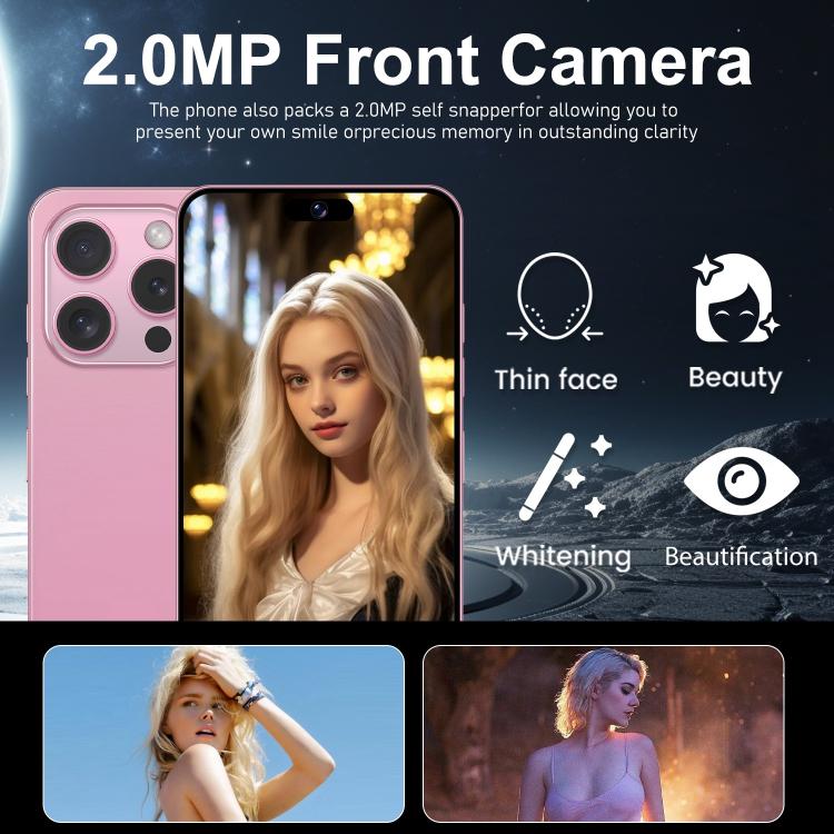 I16 Pro Max / VD1, 3GB+32GB, 6.8 inch Android 10 MTK6753 Octa Core, Network: 4G, Dual SIM, AU Plug