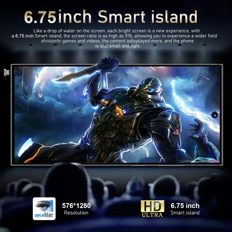 S24 Ultra / S7, 4GB+128GB, 6.75 inch Android 10 MTK6750 Octa Core, Network: 4G, Dual SIM, AU Plug