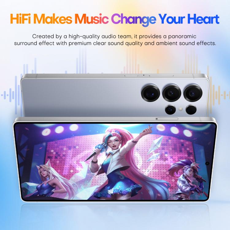 S25 Ultra / Q25, 4GB+64GB, 6.75 inch Android 12 MTK6762 Octa Core, Network: 4G, Dual SIM, with Stylus Pen, EU Plug, US Plug, AU Plug, UK Plug