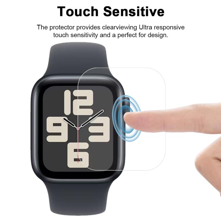 5pcs xDfind Soft Hydrogel Film Full Cover Front Protector, For Apple Watch Series 6&SE&5&4 44mm, For Apple Watch Series 6&SE&5&4 40mm, For Apple Watch Series 11 / 10 46mm, For Apple Watch Ultra 3 / 2 / 1 49mm, For Apple Watch Series 9 / 8 / 7 45mm...