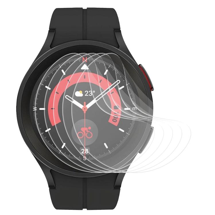 5pcs xDfind Soft Hydrogel Film Full Cover Front Protector, For Samsung Galaxy Watch Ultra / Ultra 2025, For Samsung Galaxy Watch8 Classic 46mm, For Samsung Galaxy Watch8 44mm, For Samsung Galaxy Watch8 40mm, For Samsung Galaxy Watch7 44mm...