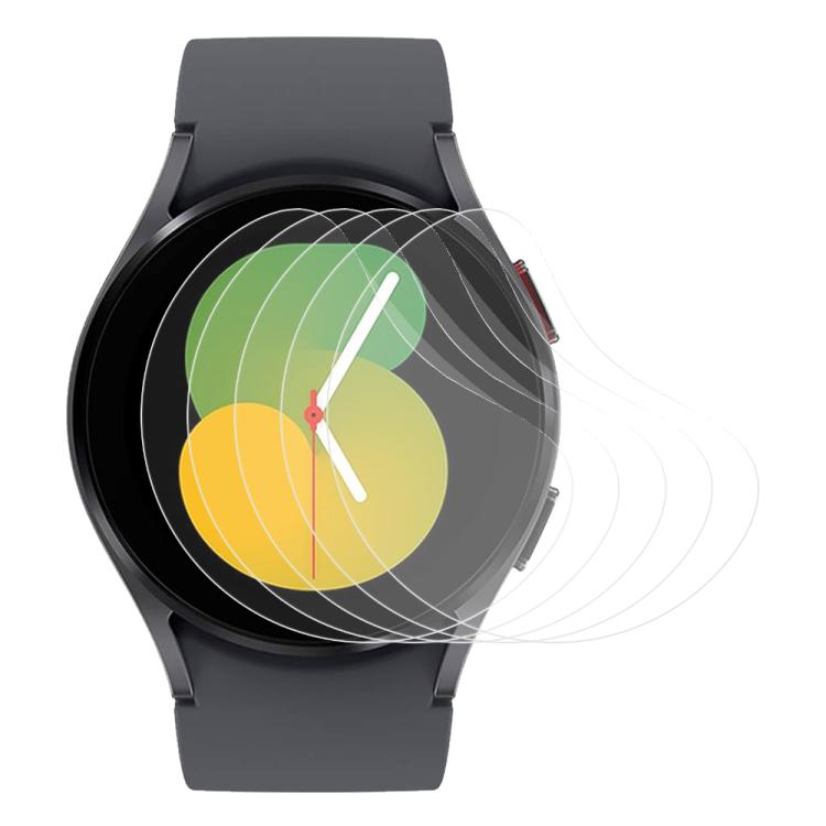 5pcs xDfind Soft Hydrogel Film Full Cover Front Protector, For Samsung Galaxy Watch Ultra / Ultra 2025, For Samsung Galaxy Watch8 Classic 46mm, For Samsung Galaxy Watch8 44mm, For Samsung Galaxy Watch8 40mm, For Samsung Galaxy Watch7 44mm...