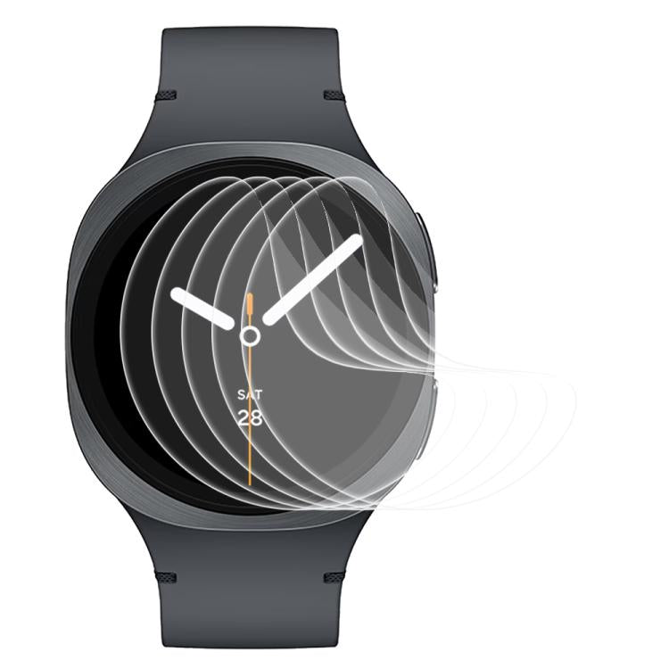 5pcs xDfind Soft Hydrogel Film Full Cover Front Protector, For Samsung Galaxy Watch Ultra / Ultra 2025, For Samsung Galaxy Watch8 Classic 46mm, For Samsung Galaxy Watch8 44mm, For Samsung Galaxy Watch8 40mm, For Samsung Galaxy Watch7 44mm...