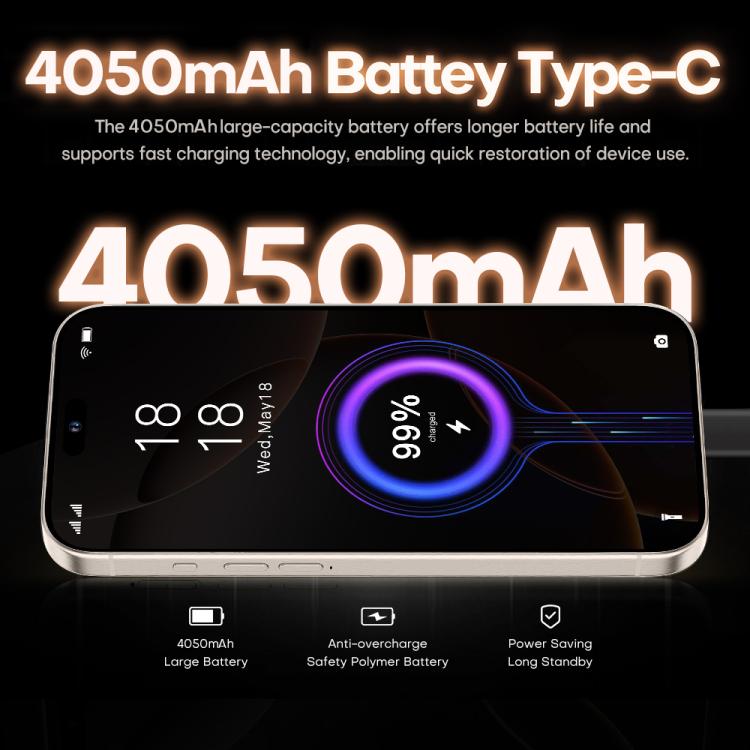 I16 Pro Max / PDQ6, 4GB+64GB, 6.58 inch Android 10 MTK6739 Quad Core, Network: 4G, Dual SIM, EU Plug, US Plug, UK Plug, AU Plug