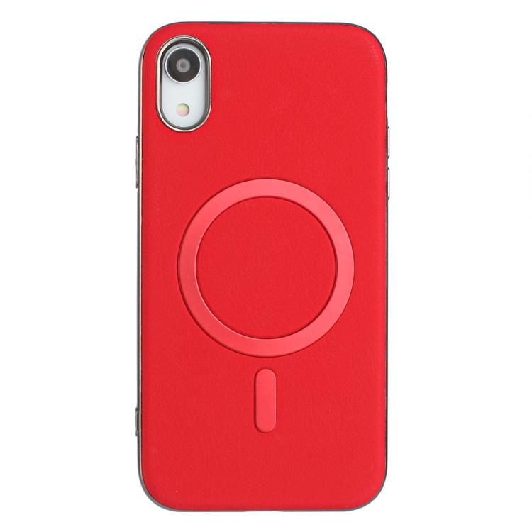 Solid Color Plating MagSafe Full Coverage Phone Case, For iPhone XR, For iPhone 8 Plus / 7 Plus, For iPhone 8 / 7 / 6