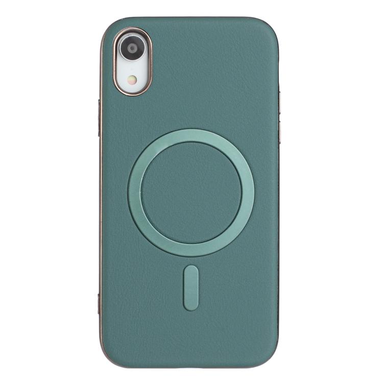 Solid Color Plating MagSafe Full Coverage Phone Case, For iPhone XR, For iPhone 8 Plus / 7 Plus, For iPhone 8 / 7 / 6