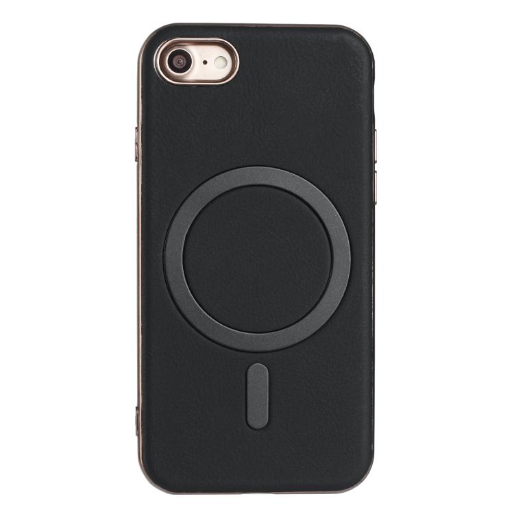 Solid Color Plating MagSafe Full Coverage Phone Case, For iPhone XR, For iPhone 8 Plus / 7 Plus, For iPhone 8 / 7 / 6