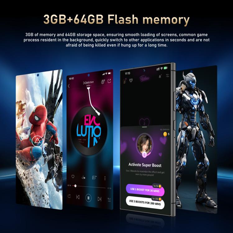 C24 Pro / S3-3, 3GB+64GB, 6.56 inch Android 10 MTK6739 Quad Core, Network: 4G, Dual SIM, EU Plug, US Plug, UK Plug