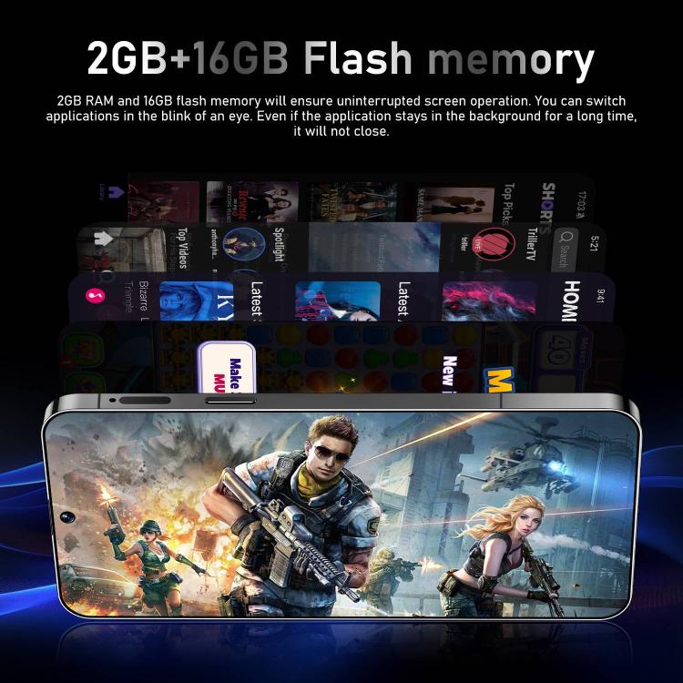 Reno13 Pro / ZKU290, 2GB+16GB, 6.56 inch Android 8.1 MTK6580A Quad Core, Network: 3G, Dual SIM, EU Plug, US Plug, UK Plug, AU Plug