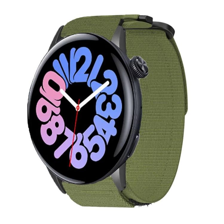 xDfind Quick Release Nylon Hook And Loop Fastener Buckle Watch Band, For vivo Watch 5, For vivo Watch 3 / iQOO Watch